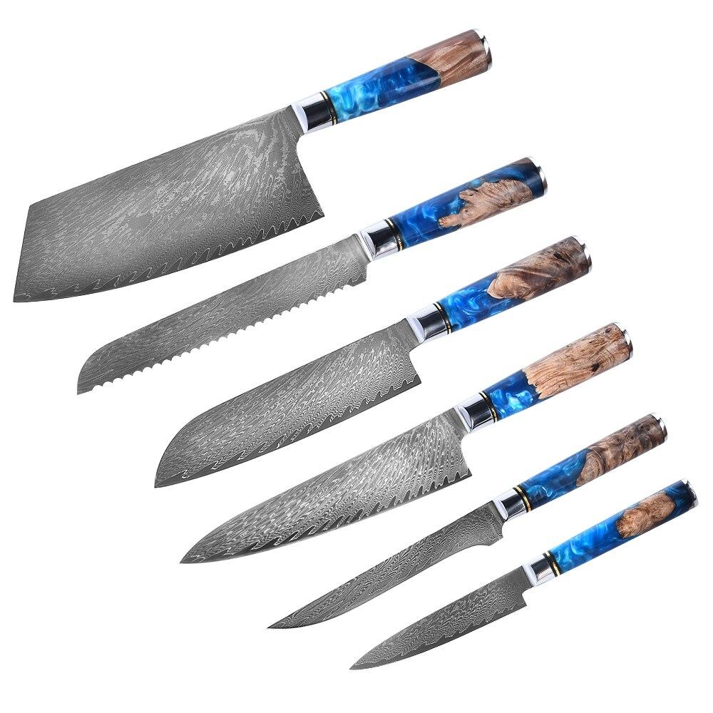 Set de couteaux 6 pièces</br>Collection Aozora