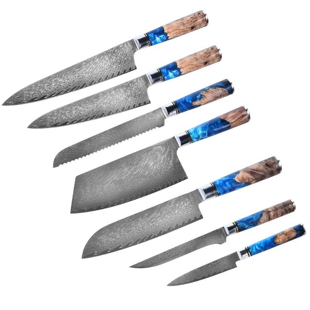 Set de couteaux 7 pièces</br>Collection Aozora