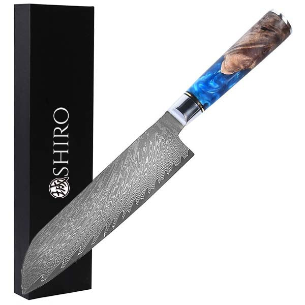 Couteau Santoku</br>Collection Aozora