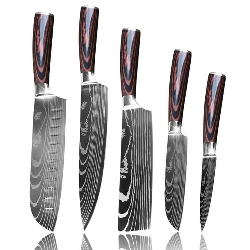 Set de couteaux 5 pièces</br> Collection Tanaka