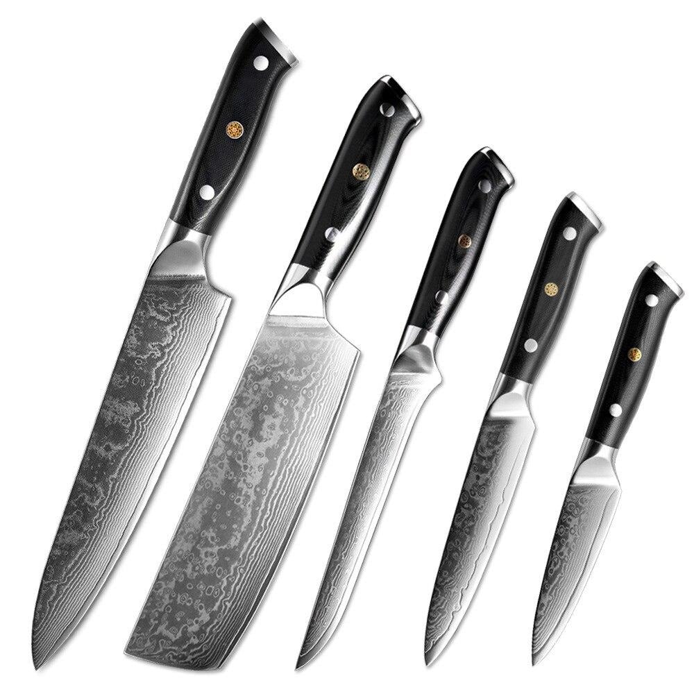 Set de Couteaux professionnels 5 pièces</br>Sano