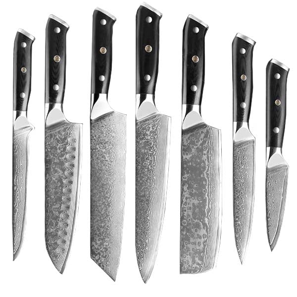 Set de Couteaux professionnels 7 pièces</br>Sano
